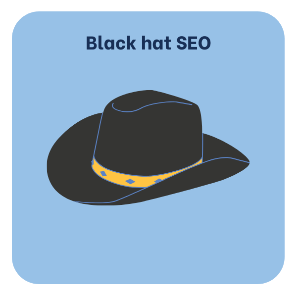 De term “Black Hat” komt uit Western films, waar de ‘bad guys’ zwarte hoeden droegen!